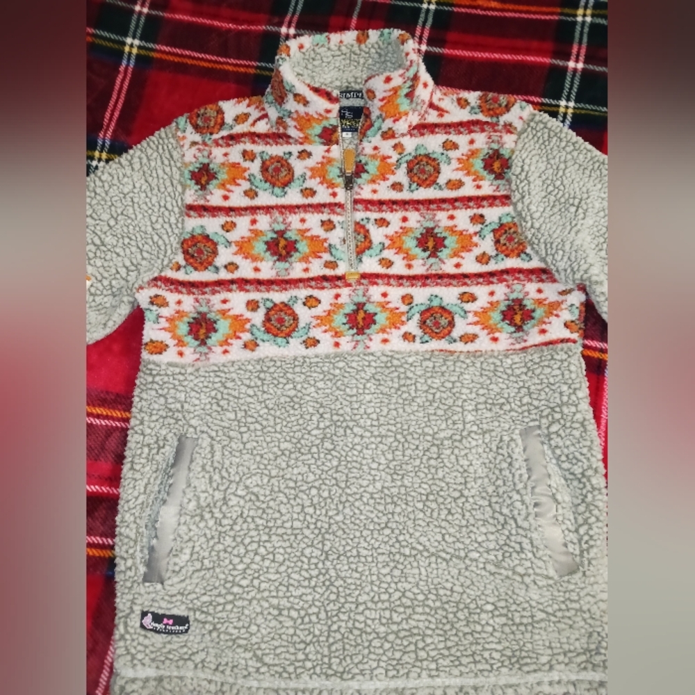 Simply Southern Sherpa Pullover - Picture 2 of 7